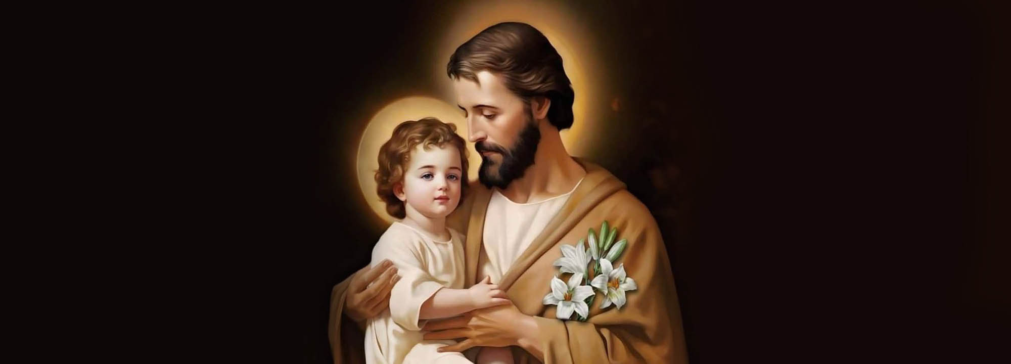 San José con el Niño Jesús