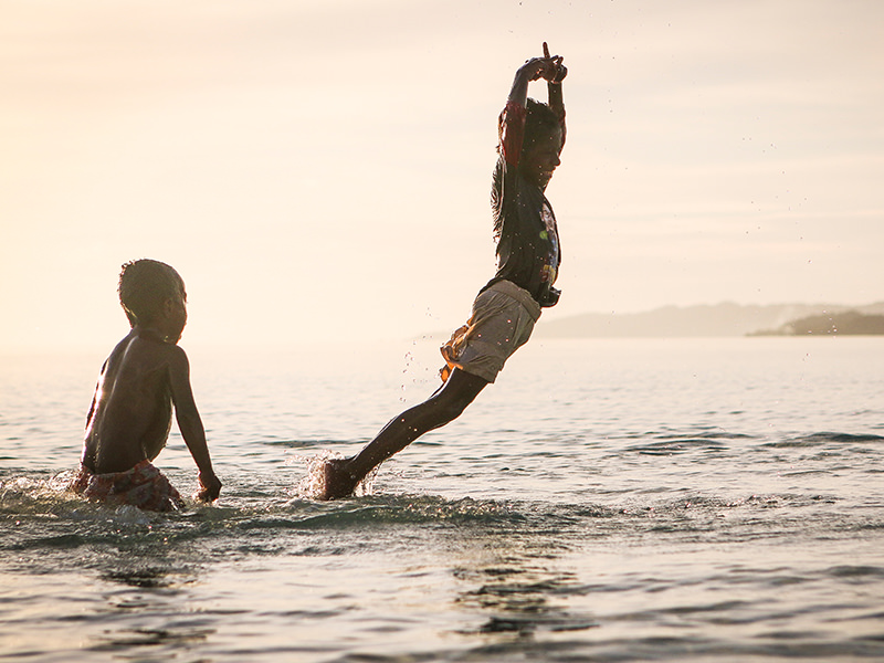 Kids Playing in Water 1 Kids playing in Water 1